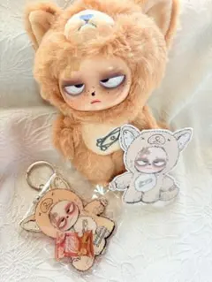 GRUMPI Sleepless Grumpipi ぬいぐるみ 茶色