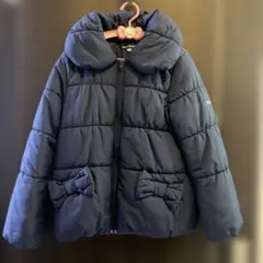 BeBe ネイビー ダウンコート 130