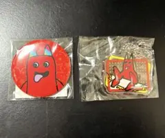 ガーテンオブバンバン　缶バッジ　アクリルキーホルダー　2点セット