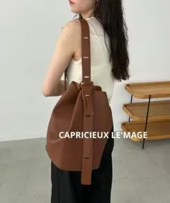 CAPRICIEUX LE'MAGE 2WAYバケットバッグ