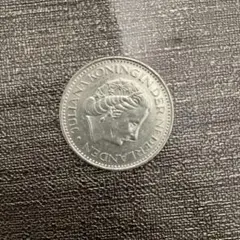 まとめ買い歓迎】オランダ 旧通貨 2.5ギルダー硬貨 1970年 海外古銭