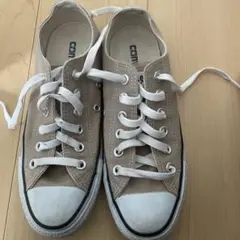 CONVERSE ベージュ ローカット スニーカー