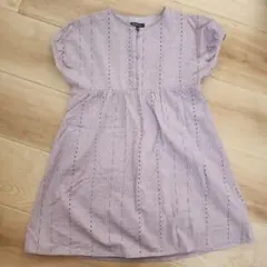 BEAMS mini キッズ 半袖ワンピース ラベンダー 130cmのサムネイル