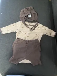 ロンパース・ショートパンツ・帽子セット 70cm
