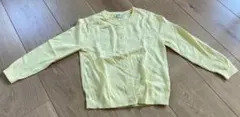 UNIQLO ユニクロ カーディガン イエロー 黄色 110cm