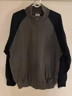 レア チャンピオン 90s トラックジャケット ヴィンテージ オーバーサイズ 黒 adidas（アディダス） 【90年代（90s）ヴィンテージ】貴重なオーバー