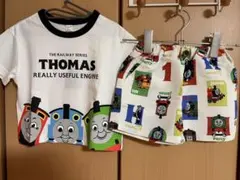きかんしゃトーマス アプレレクール Tシャツ ハーフパンツ2点セット 80cmのサムネイル