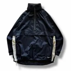 90-00s NIKE ナイキ アノラックジャケット ネイビー ハーフジップ