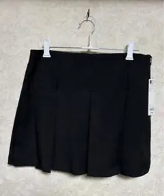 【新品、未使用】GU プリーツミニスカート ブラック Lサイズのサムネイル