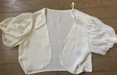 しまむら　白ボレロのサムネイル