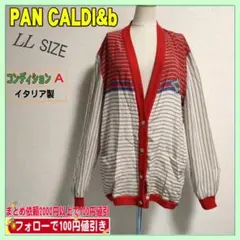 美品 PAN CALDI&bレディース　シャツ（サイズLL相当）イタリア製
