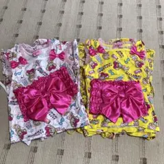 アースマジック 甚平 浴衣 カラフル マフィーちゃん 女の子