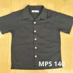 MPS メリーポップスタジオ　ブラック　シャツ　140