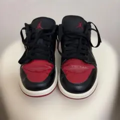 Nike Air Jordan 1 Low ブラック/レッド
