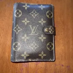 ルイヴィトン モノグラム 手帳カバー アジェンダPM ブラウン ゴールド