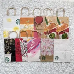 Starbucks スタバ 紙袋 ショッパー 10枚 まとめ売り レア