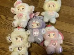 【訳あり】Nommi ぬいぐるみ マスコット 5体セット　TOPTOY 一口甜心