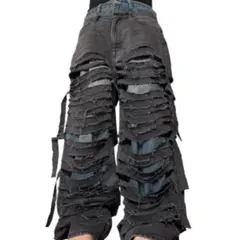パンツ h.anarchy gauze hagi crust denim h.anarchy gauze hagi crust denim - メルカリ