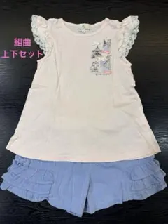 【美品】KUMIKYOKU 組曲 Tシャツ&ショートパンツ　セット