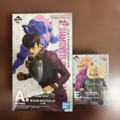 一番くじ ジョジョの奇妙な冒険 フィギュア A賞、E賞　おまけつき