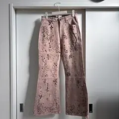 MASU 23AW GALAXY-CUT LEATHER FLARE PANTS - メルカリ