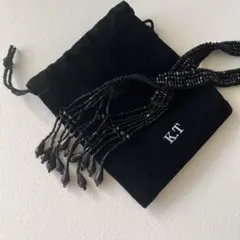 舸*張様 s'yte yohji yamamoto ロングネックレス ブラックパ - メルカリ