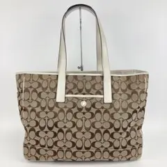 COACH コーチ シグネチャー 7068 トートバッグ ショルダーバッグ