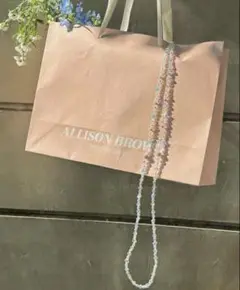 ALLISON BROWN ストラップ　アリソンブラウン　紗栄子