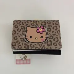 Hello Kitty 三つ折り財布 レオパード柄のサムネイル