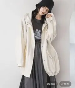 JEANASIS ソデ2WAY M-65 クリーム