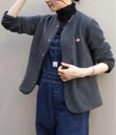 ダントン　レディースベスト　ネイビー36 ダントン レディースベスト ネイビー36 ダントンベストの