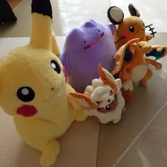 ポケモン ぬいぐるみセット ピカチュウ他