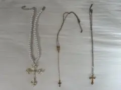 y2kネックレス 十字架・:*+ 4セット　グランジ