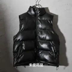 未使用 中綿ベスト ブラック