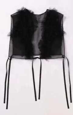 【美品】マージ　MARGE スカート　チュール　黒 MARGE(マージ)のPleated tulle wrap skirt通販 | 集英社HAPPY