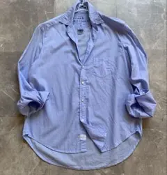 フランクアンドアイリーン EILEEN コットンシャツ ロンハーマン別注　水色