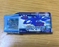 サファイア　ポケモン　ミニチュア　ゲームソフト　消しゴム　ガチャポン