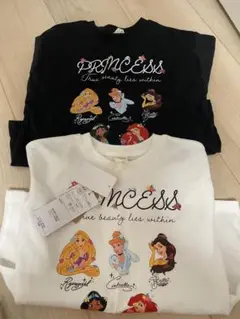 しまむら　LITTC FLAP プリンセス　Tシャツ　110