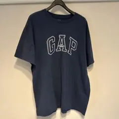 GAP ギャップ Tシャツ XL ネイビー ビッグロゴ Athletic 半袖