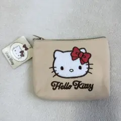 な*ィ様 ハローキティマルチポーチ 立体アップリケ刺繍