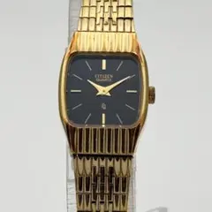 CITIZEN シチズン 4-830261 ヴィンテージ ゴールド ウォッチ - メルカリ