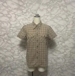 Burberrys BLUE LABEL ノバチェック半袖シャツ