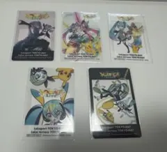 初音ミク・ポケモン　カード5枚セット　ららぽーと限定
