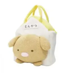 とんかつ〈こいぬといぬごっこダイカットバッグ〉すみっコぐらし