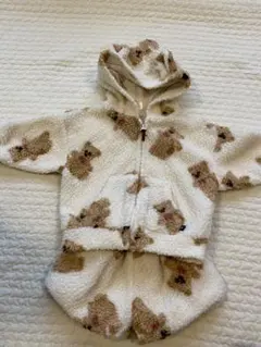 futafuta フタくま　80 ボアパーカー　パンツ　セットアップ