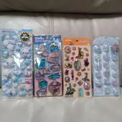 m*a様 シールセット　ウォーターイン　カプセル　蓄光　ポップデコ