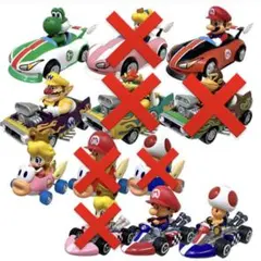 MARIOKART マリオカート　プルバックカー　【Pullback car】