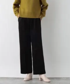 ウツクシルエットワイドパンツ m