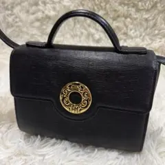 HANAE MORI ハナエモリ 2WAY フォーマルバッグ ハンドバッグ 黒