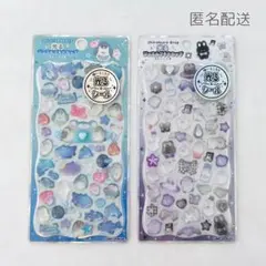 【正規品】KAMIO 光るジュエルプチドロ　2枚セット　ボンボンドロップシール